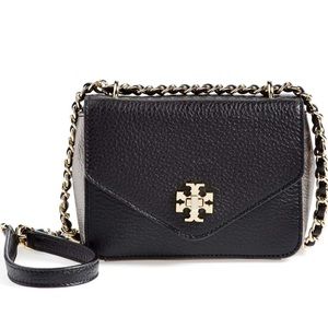 Tory Burch Black Kira Mini Chain Crossbody Bag